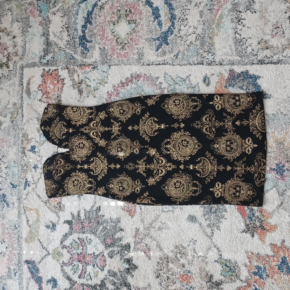 KTOO Black and Gold Dress